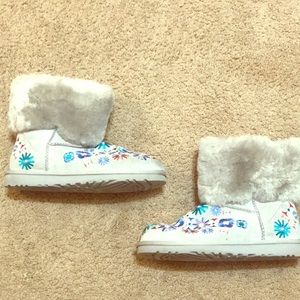 Embroidered Ugg boots